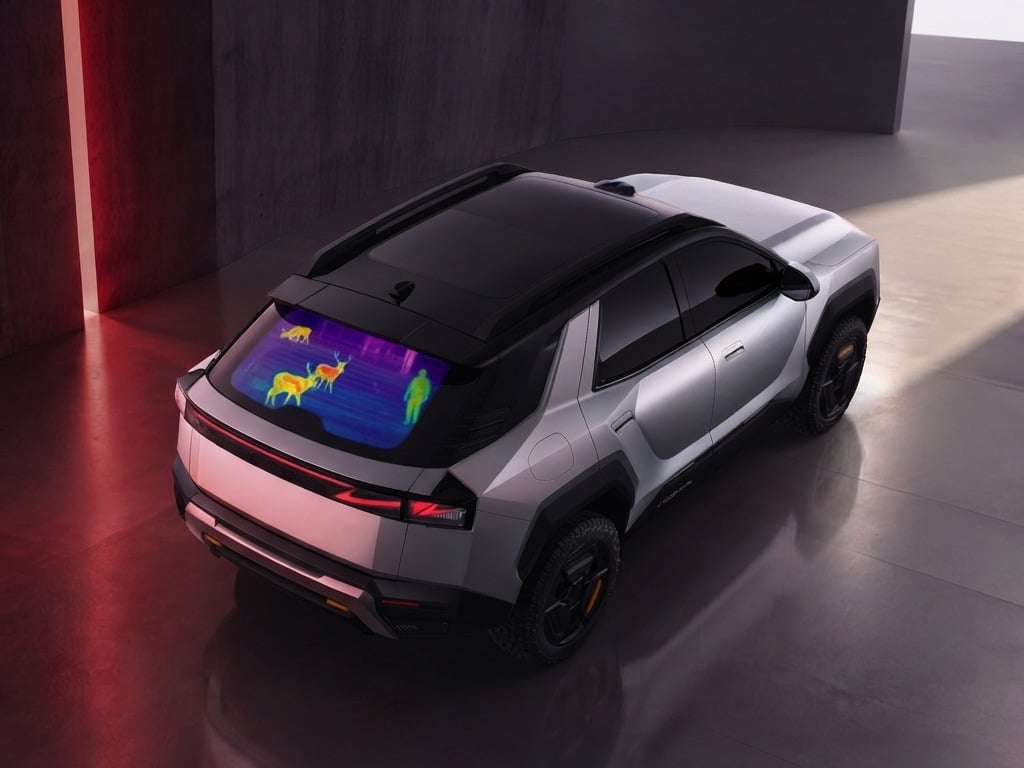 中國 Chery Omoda X 概念休旅登場！尺寸直逼 RAV4，熱成像夜視可辨90公尺外行人！