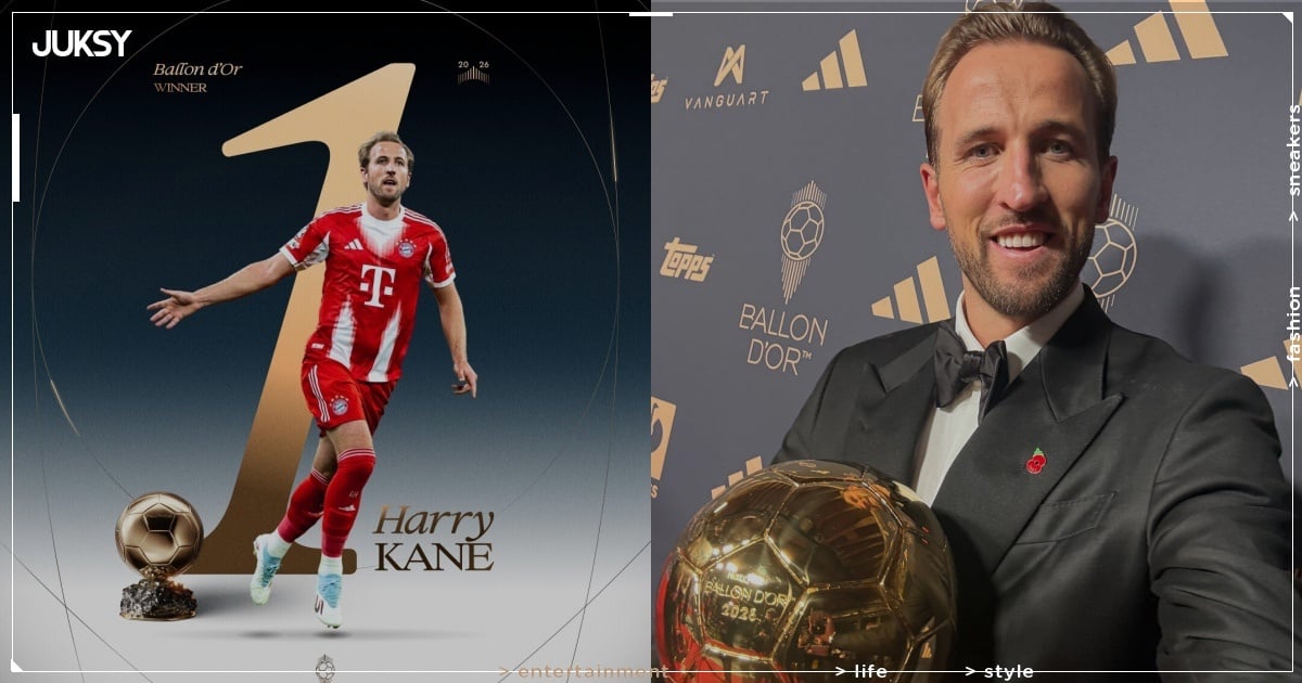 哈利凱恩 Harry Kane 贏 2026 金球獎!英格蘭 25 年第一人、擊敗姆巴佩與亞馬爾登頂!