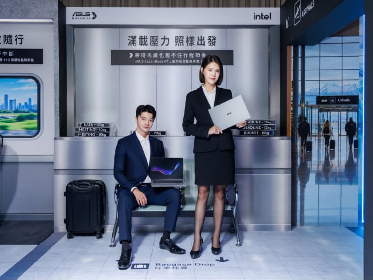 筆電被咖啡潑了還能開機？ASUS 新商用機主打 MIL-STD-810H 軍規耐操，最低 NT$44,900 起！