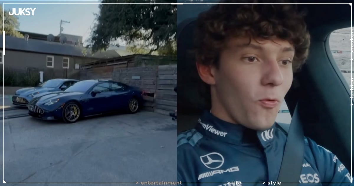 Kimi Antonelli 開賓士跑車剛起步就撞牆!官方虧「這是今年 F1 準世界冠軍?」