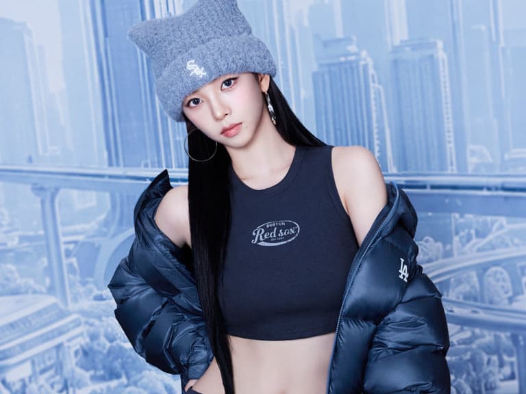 aespa Karina 身高 168 公分 MLB KOREA 同款單品推薦！千元初就能跟卡寶穿情侶裝！