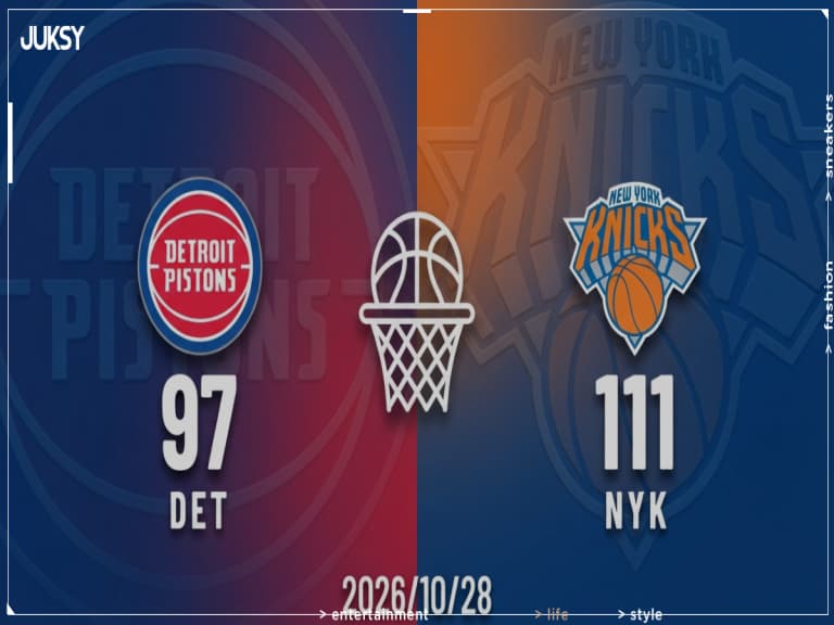 [2026/10/28 活塞 @ 尼克] 唐斯轟下27分20籃板 尼克主場逆轉擊敗活塞