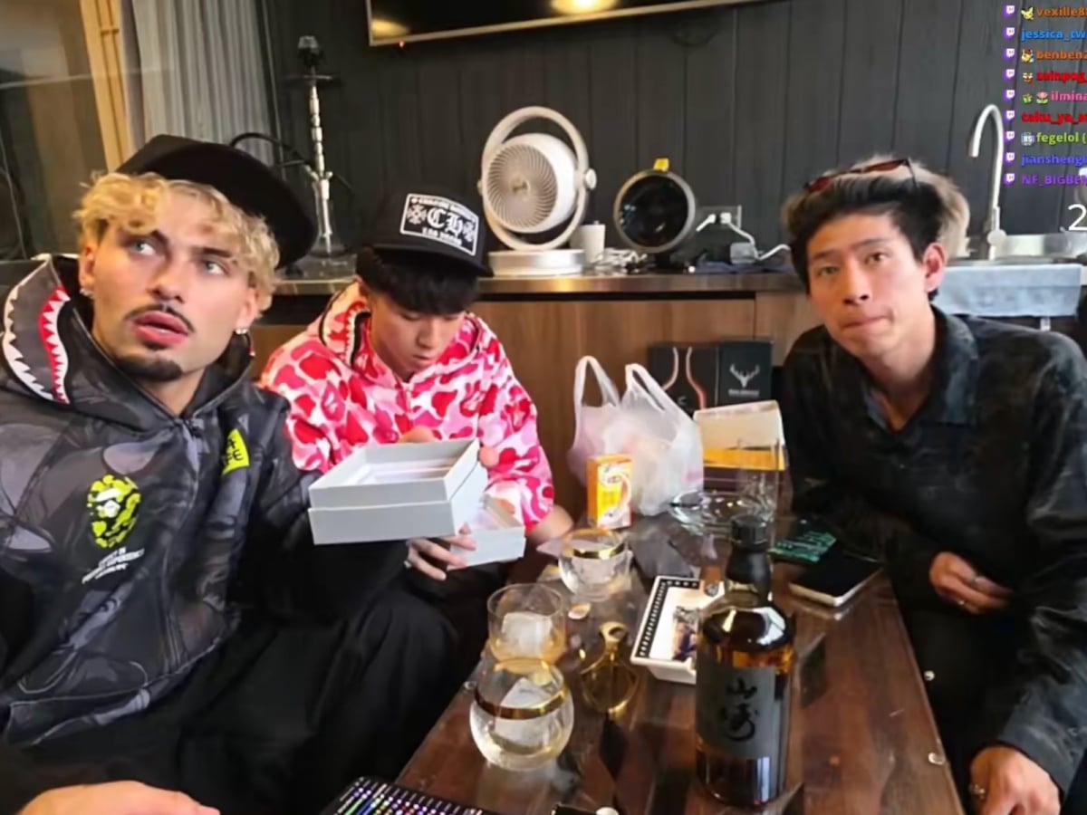 Ray、Braeden 台灣逛街獲贈菊地健羽毛項鍊！日本職人銀飾讓網友看傻表示太貴重！