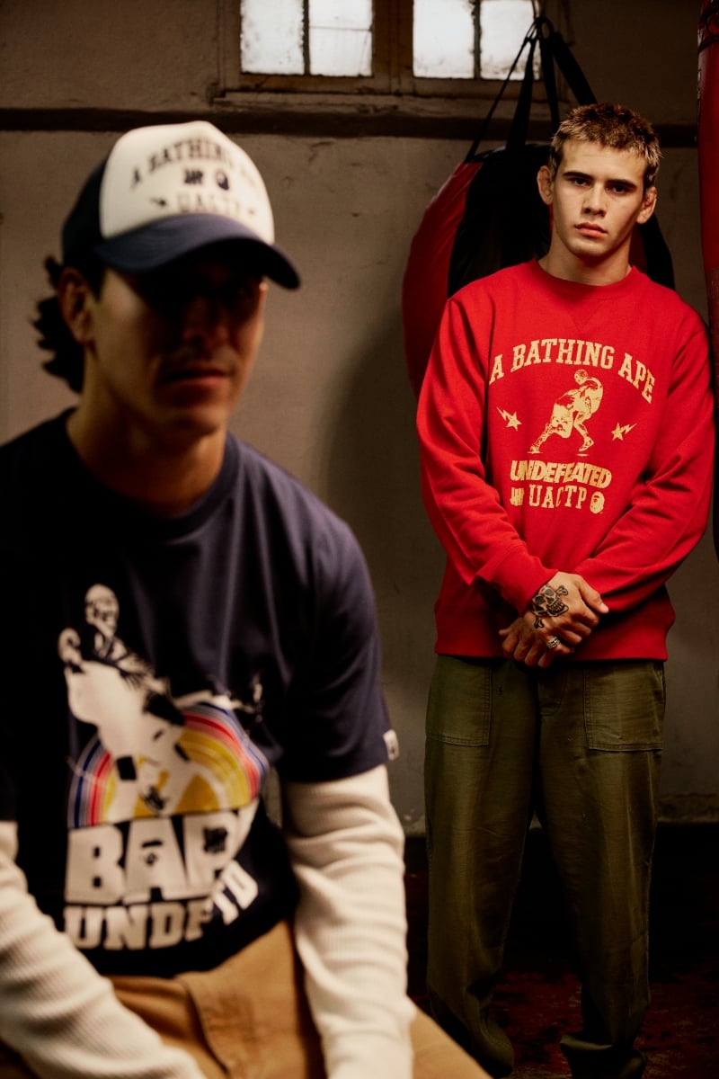 BAPE® × UNDEFEATED 再度聯手!摔角文化注入街頭服飾,「93、05」藏兩大品牌密碼!