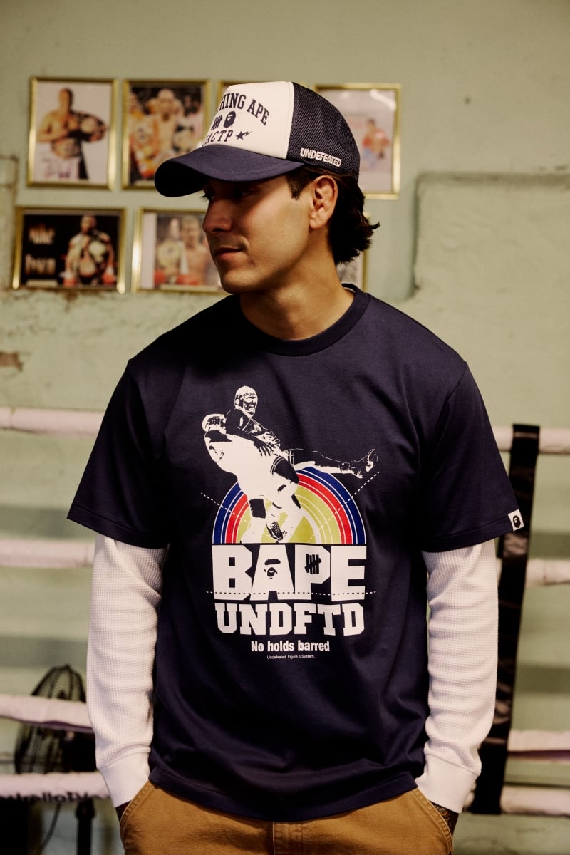 BAPE® × UNDEFEATED 再度聯手!摔角文化注入街頭服飾,「93、05」藏兩大品牌密碼!