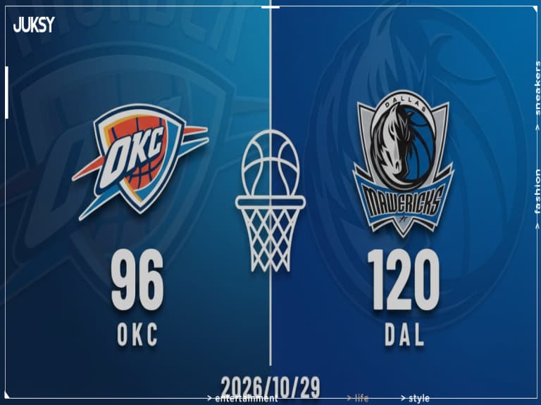 [2026/10/29 雷霆 @ 獨行俠] 弗拉格轟下26分 獨行俠主場大勝雷霆24分