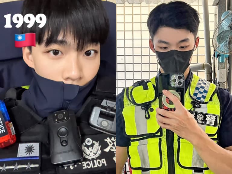帥警察韓韓 IG 曝日常留言區網友大失控！身高 174 公分、苓雅分局凱旋路派出所執勤⋯一篇認識！