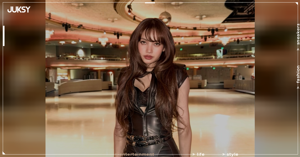 BLACKPINK Lisa 身高 167 公分 IG 新照像電影劇照!皮革短版上衣露腰線掀熱議!