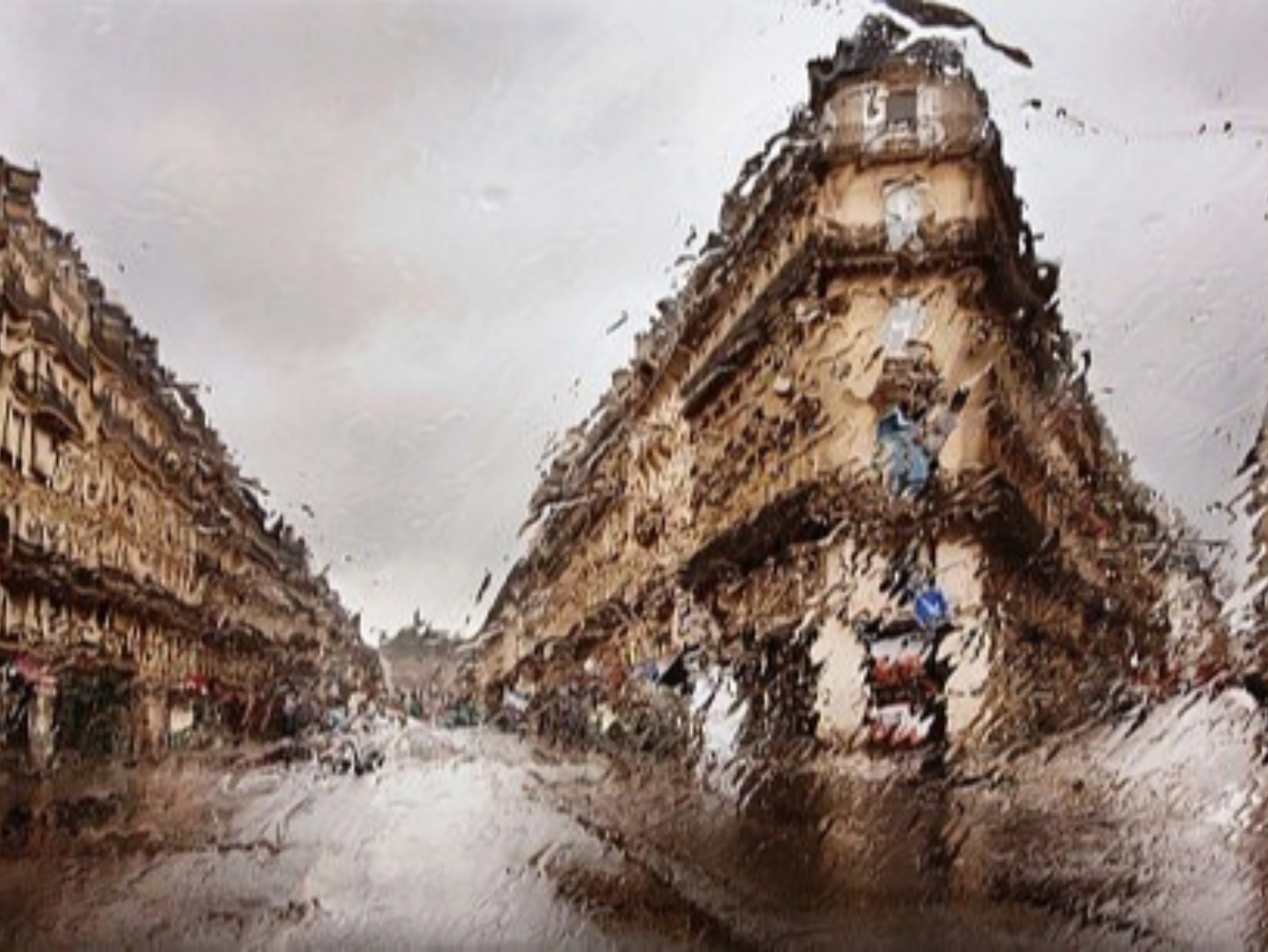 雨中美景 Christophe Jacrot  雨中巴黎攝影作品