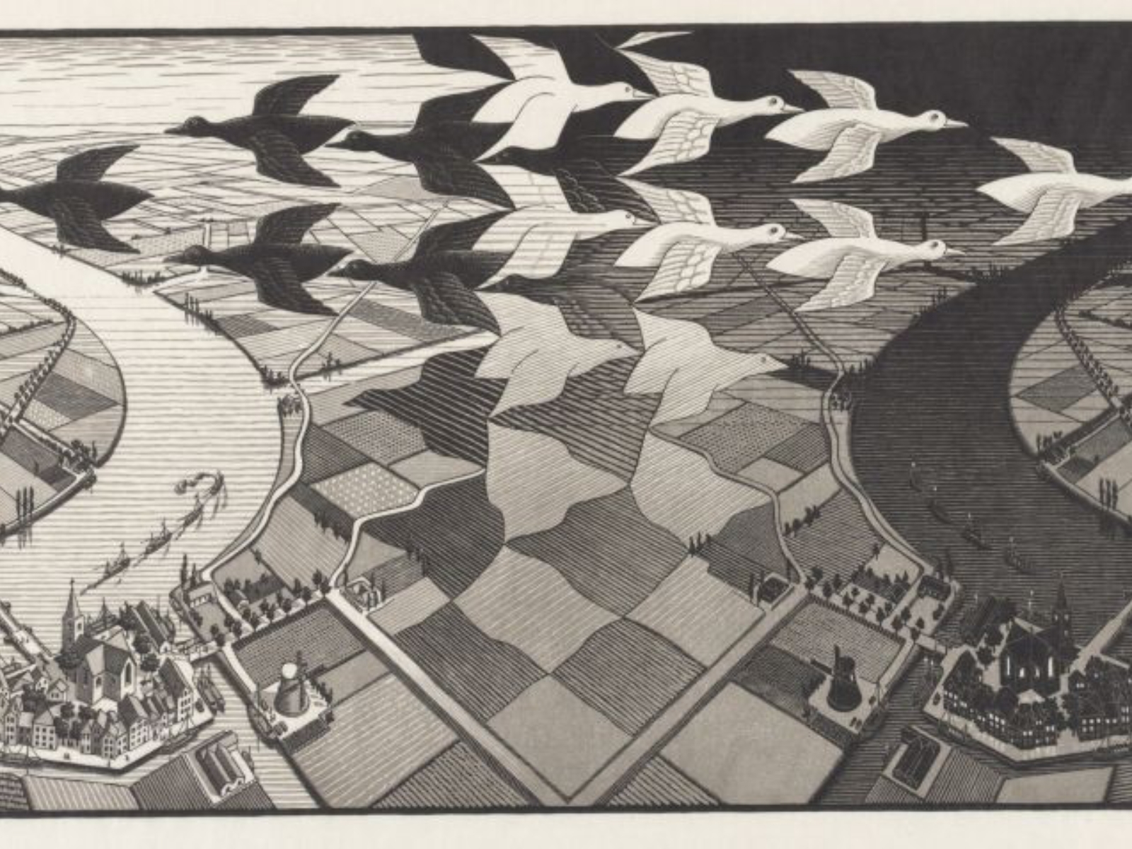 數學藝術家艾雪的變形空間《錯覺藝術大師-艾雪的魔幻世界畫展》