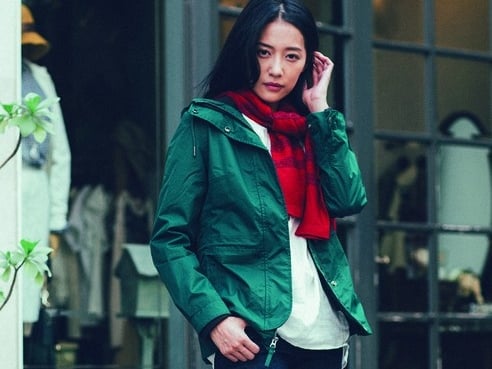 JUKSY穿搭教學：【三合一防水外套】戶外休閒穿搭示範 - 女生篇
