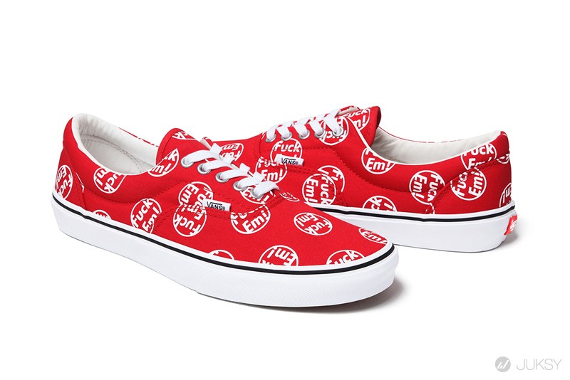街頭的紅與黑，Supreme × VANS 聯名秋冬鞋款即將上市