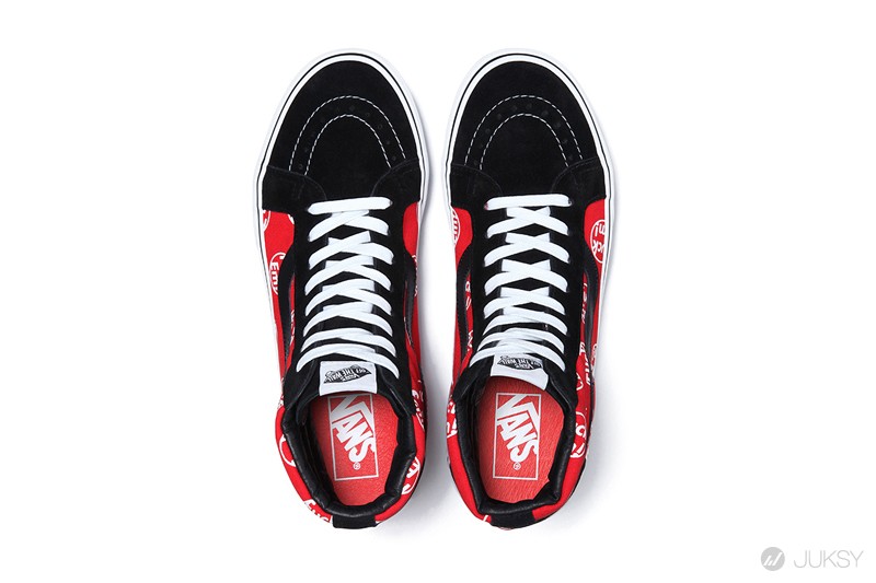 街頭的紅與黑，Supreme × VANS 聯名秋冬鞋款即將上市