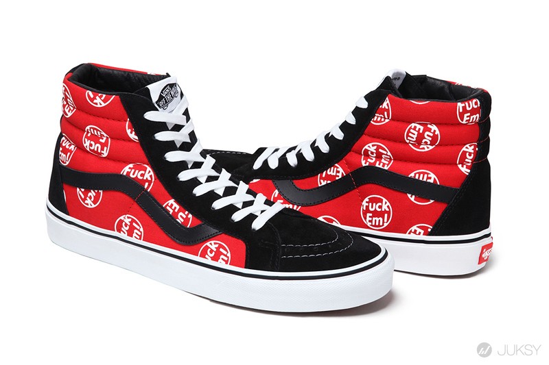 街頭的紅與黑，Supreme × VANS 聯名秋冬鞋款即將上市