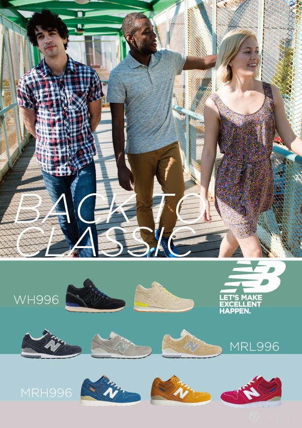 New Balance 996 經典復古鞋 經典回歸 席捲時尚！