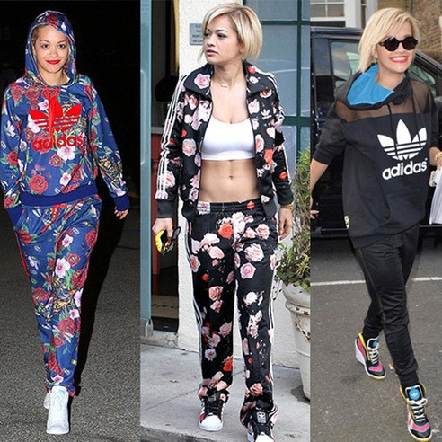 無法駕馭印花單品？代言 Adidas 的潮流達人 Rita Ora 穿給你看