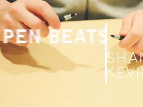 日本神乎其技的玩筆雙人組！　Pen Beats聽了都想跳舞