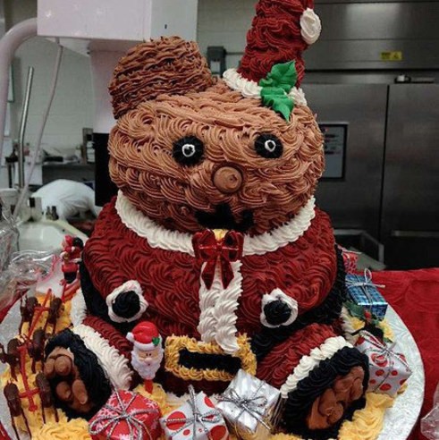 11款讓你對聖誕節幻滅的「怪奇聖誕蛋糕」      根本會讓人做惡夢...