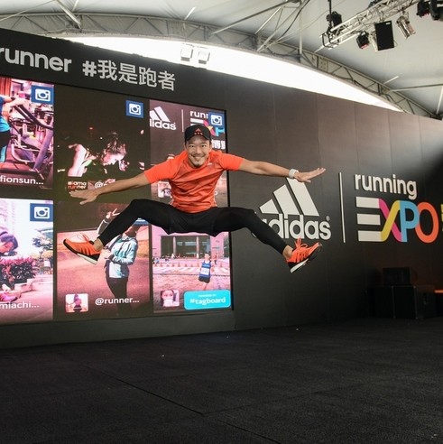 劉軒為初馬跑者分享 「adidas 10大路跑備戰攻略」 台灣首創跑步博覽會  開啟全新視野 adidas 101 限定開跑！