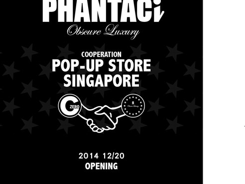 PHANTACi POP-UP STORE進駐新加坡烏節路
