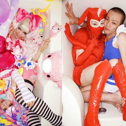 東京超現實攝影　擠在浴缸怪奇系列作品