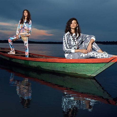 黑白幾何與部落印花，adidas Originals × Farm 2015 春夏系列女裝曝光