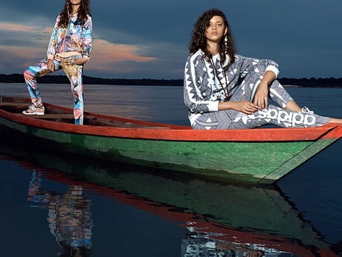 黑白幾何與部落印花，adidas Originals × Farm 2015 春夏系列女裝曝光