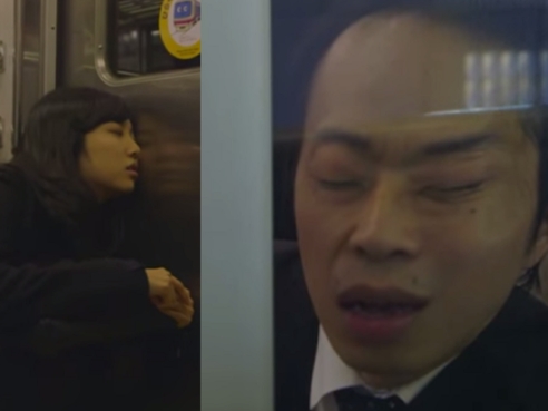 上班族到底有多累？日本通勤睡顏超奇葩