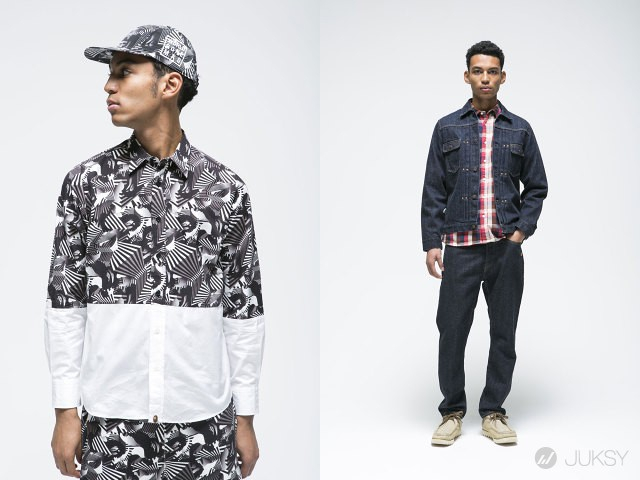 經典之外的圓點和版畫，A BATHING APE 2015 春夏男裝 lookbook 放出