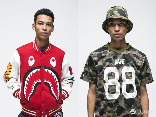 經典之外的圓點和版畫，A BATHING APE 2015 春夏男裝 lookbook 放出