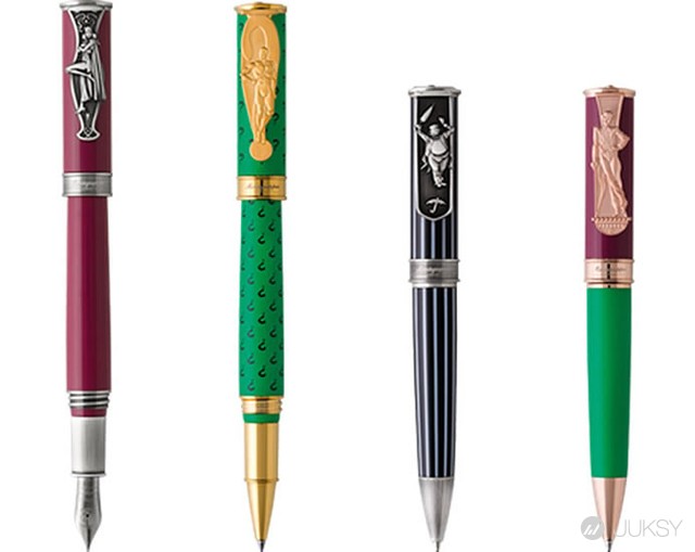 爬上筆身的漫畫角色,Montegrappa 推出DC 漫畫系列限量精品筆