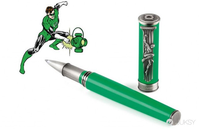 爬上筆身的漫畫角色,Montegrappa 推出DC 漫畫系列限量精品筆
