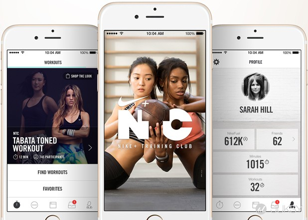 NIKE+ TRAINING CLUB 更新版應用程式 激勵運動員在新的一年繼續努力