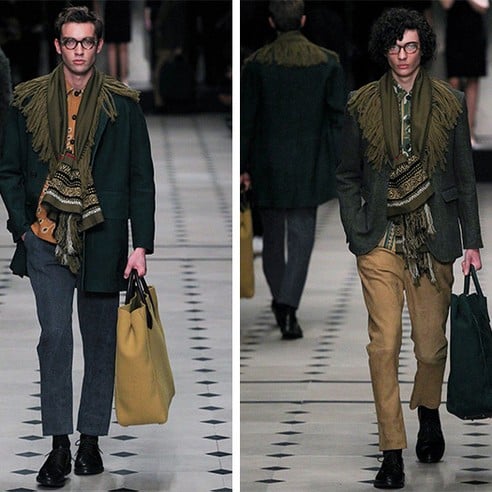 低調中盛開的花，BURBERRY Prorsum 2015 春夏男裝發布
