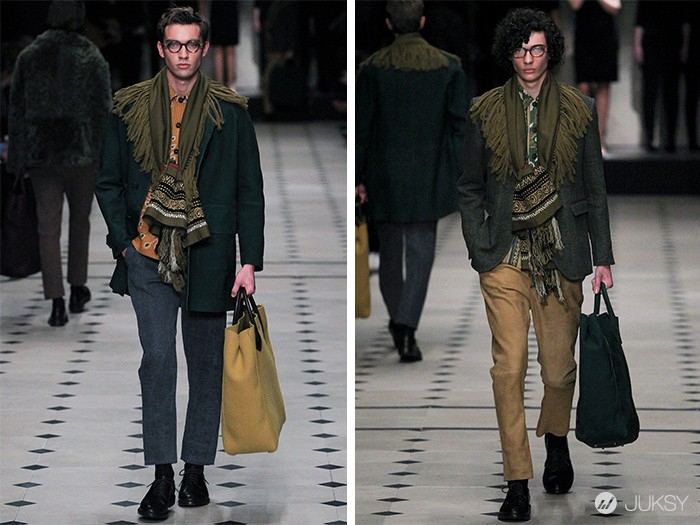 低調中盛開的花，BURBERRY Prorsum 2015 春夏男裝發布