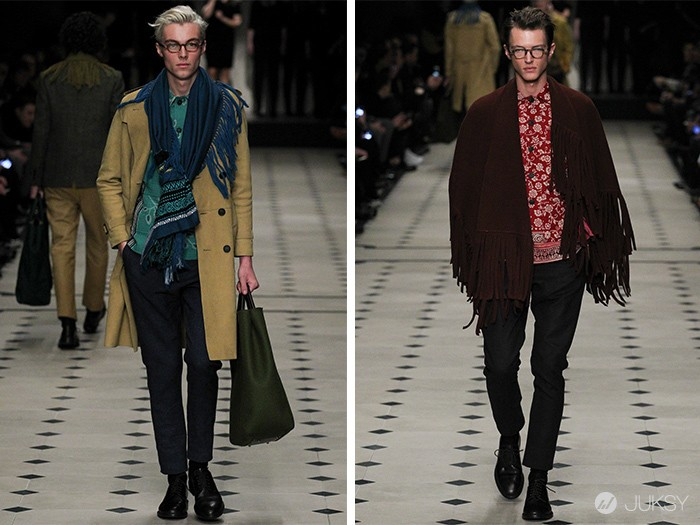低調中盛開的花，BURBERRY Prorsum 2015 春夏男裝發布