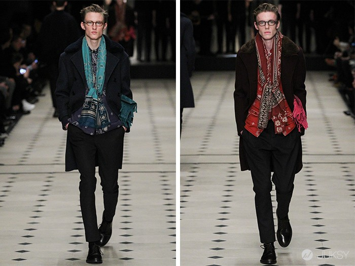 低調中盛開的花,BURBERRY Prorsum 2015 春夏男裝發布