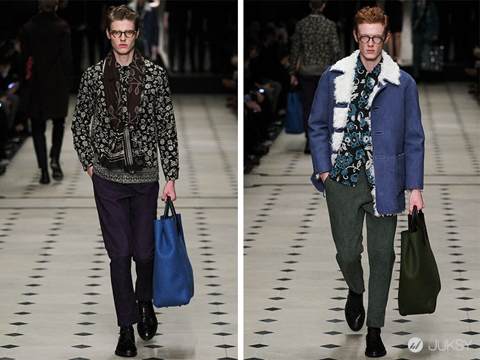 低調中盛開的花,BURBERRY Prorsum 2015 春夏男裝發布