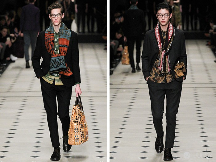 低調中盛開的花,BURBERRY Prorsum 2015 春夏男裝發布