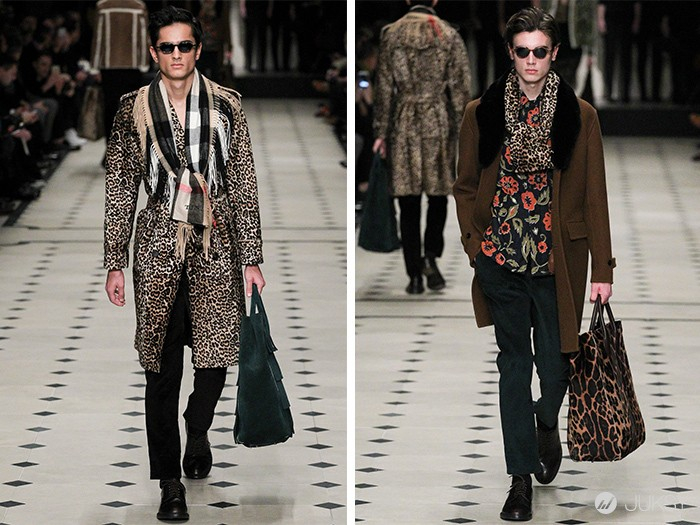 低調中盛開的花,BURBERRY Prorsum 2015 春夏男裝發布
