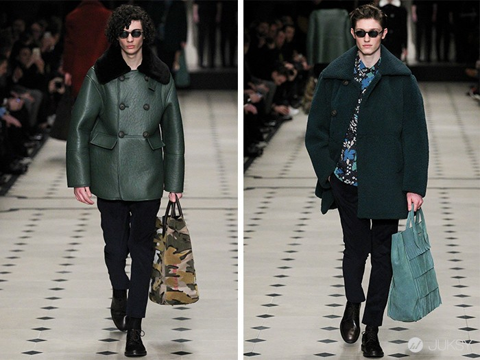 低調中盛開的花,BURBERRY Prorsum 2015 春夏男裝發布