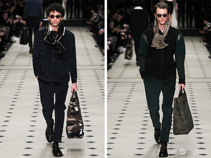 低調中盛開的花,BURBERRY Prorsum 2015 春夏男裝發布