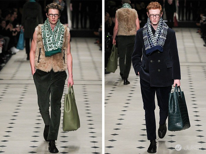 低調中盛開的花,BURBERRY Prorsum 2015 春夏男裝發布