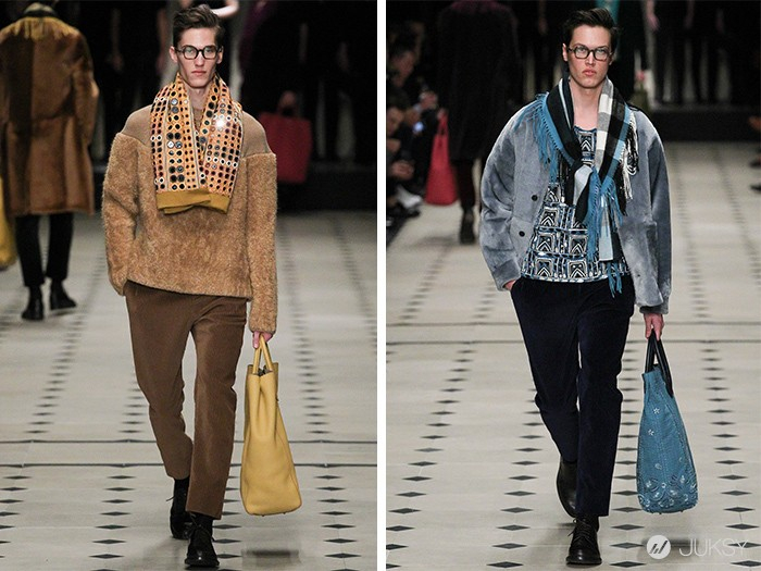 低調中盛開的花,BURBERRY Prorsum 2015 春夏男裝發布