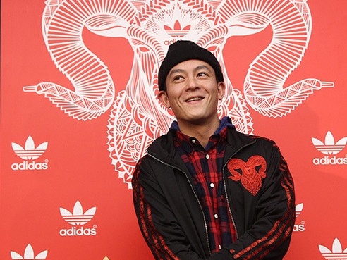陳冠希亮相造勢,adidas Originals 在上海介紹羊年限量系列