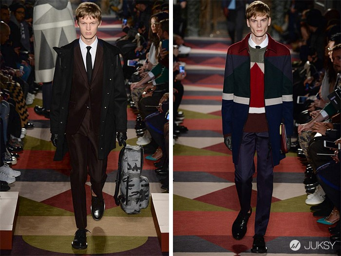 “好看”的幾何課，VALENTINO 2015 秋冬男裝發布