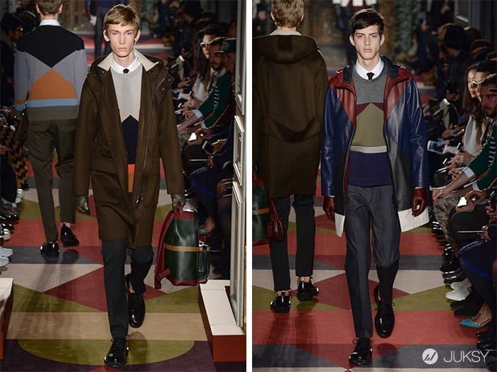 “好看”的幾何課，VALENTINO 2015 秋冬男裝發布