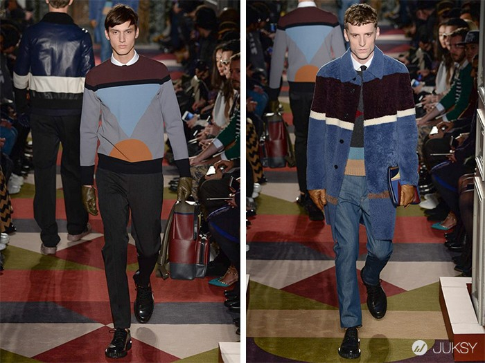 “好看”的幾何課，VALENTINO 2015 秋冬男裝發布