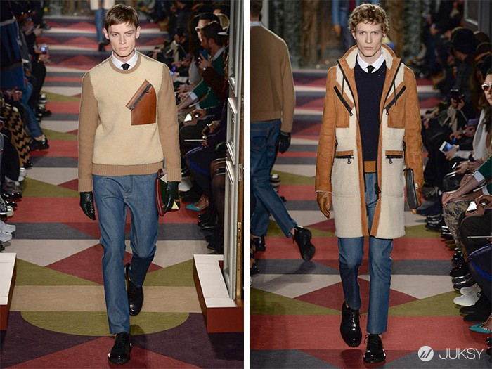“好看”的幾何課，VALENTINO 2015 秋冬男裝發布