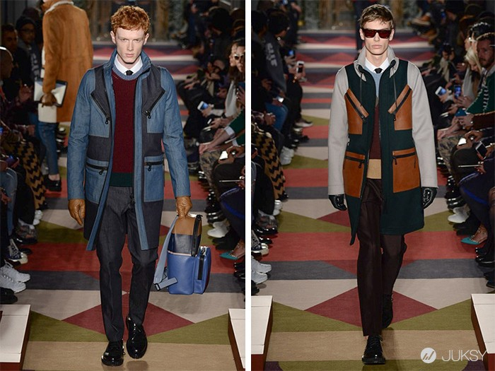 “好看”的幾何課，VALENTINO 2015 秋冬男裝發布